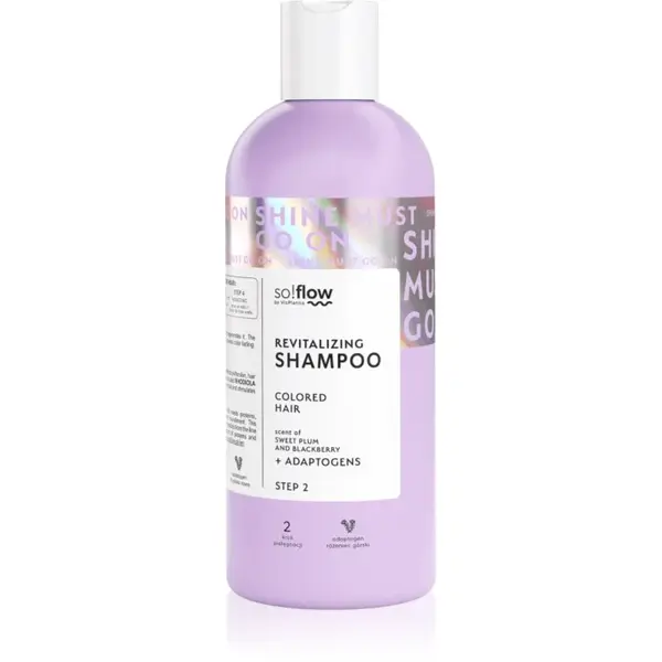 so!flow Coloured Hair Revitalizing Shampoo obnovujúci šampón pre farbené vlasy 400 ml
