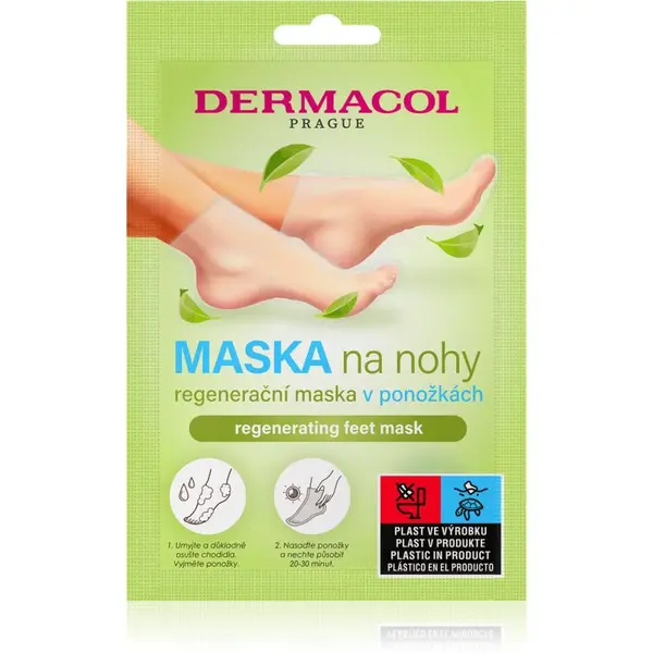 Dermacol Feet Mask hydratačné ponožky s regeneračným účinkom 1 ks