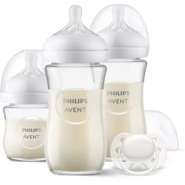 Philips Avent Natural Response Glass Set SCD878/11 darčeková sada pre bábätká