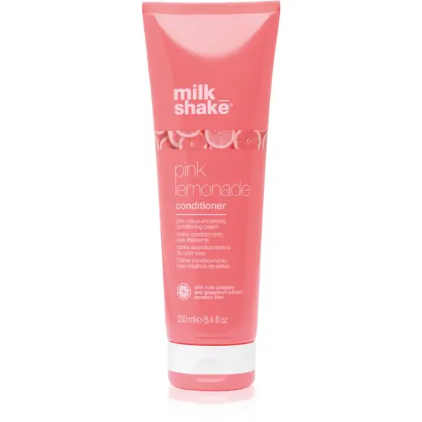 milk_shake® Pink Lemonade tónovací kondicionér pre blond vlasy odstín Pink 250 ml