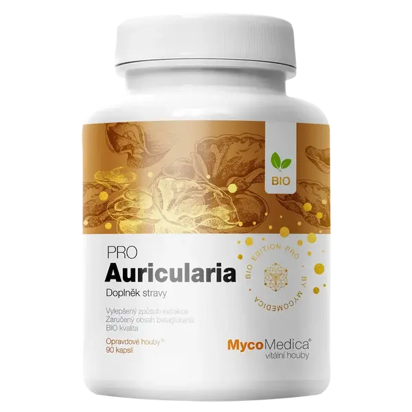 MYCOMEDICA Bio Auricularia Pro, 90 kapsúl