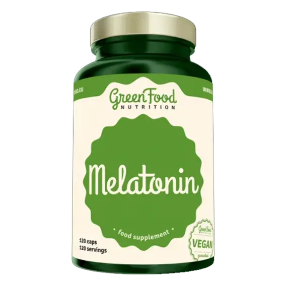 GREENFOOD NUTRITION Melatonín 120 kapsúl