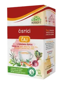 HERBOFIT Čistiaci bylinný čaj 20 x 1.5 g