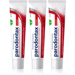 Parodontax Classic zubná pasta proti krvácaniu ďasien bez fluóru 3x75 ml