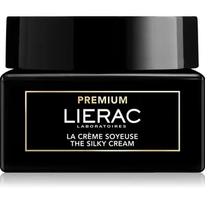 Lierac Premium The Silky Cream hodvábne jemný krém proti príznakom starnutia plniteľný 50 ml