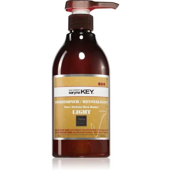 Saryna Key Pure African Shea Butter Light kondicionér s bambuckým maslom 500 ml