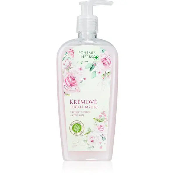 Bohemia Gifts & Cosmetics Bohemia Herbs Rose tekuté mydlo 300 ml