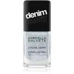 Gabriella Salvete Longlasting Enamel Denim Story dlhotrvajúci lak na nechty odtieň 02 Pearl Denim 11 ml