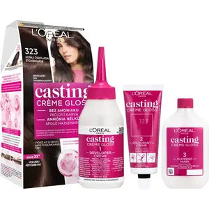 L’Oréal Paris Casting Creme Gloss farba na vlasy odtieň 323 Dark Chocolate 1 ks