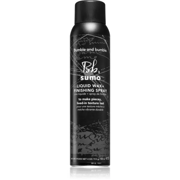 Bumble and bumble Sumo Liquid Wax + Finishing Spray tekutý vosk na vlasy v spreji 150 ml