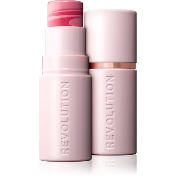 Makeup Revolution Skin Silk Blush Stick krémová lícenka v tyčinke odtieň Light Pink Marble 4.5 g
