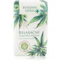 Bohemia Gifts & Cosmetics Bohemia Herbs Cannabis tuhé mydlo 100 g