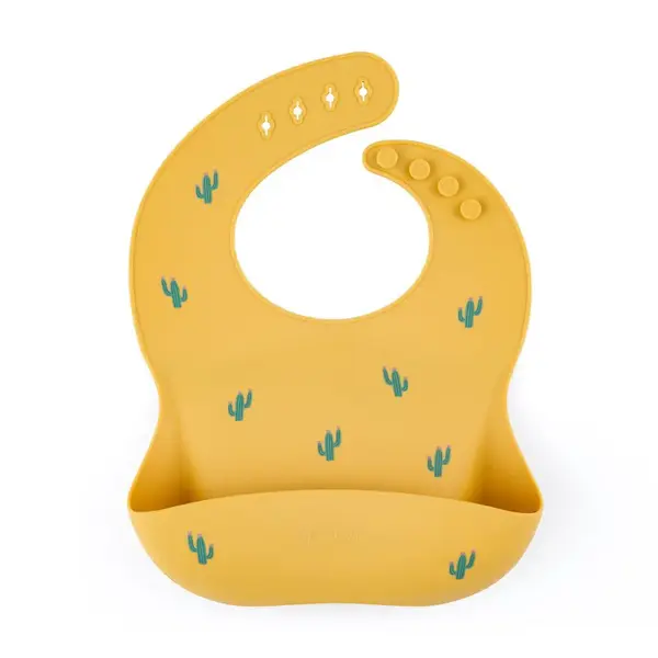 Petite&Mars Take&Match 6m+ podbradníček Ochre Cacti 1 ks