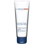 Clarins Men Active Face Wash čiastiaci penivý gél pre mužov 125 ml