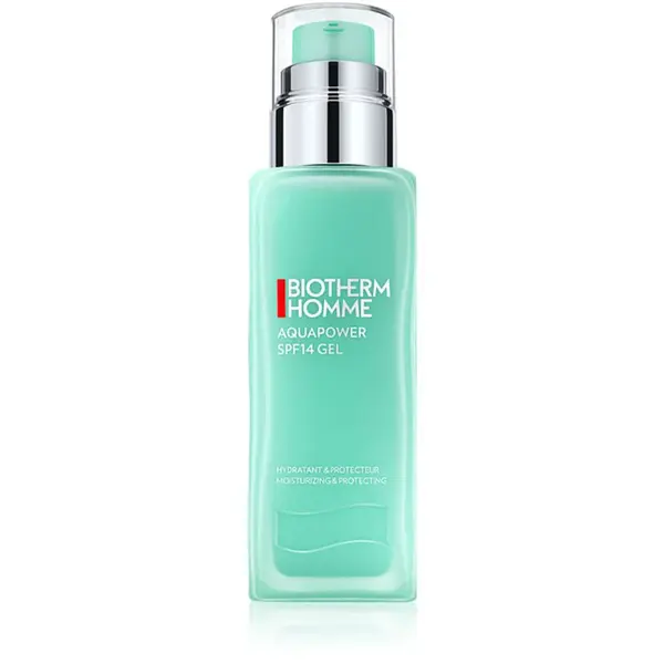 Biotherm Homme Aquapower SPF14 Gel hydratačný a ochranný gél s UV faktorom 75 ml