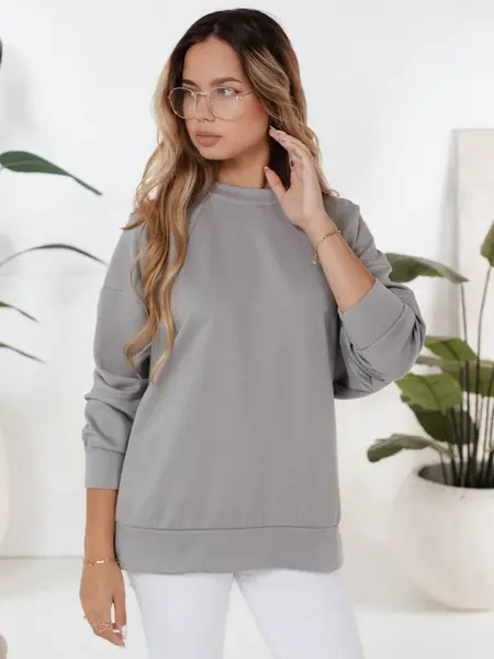 Dámska mikina UZORI šedá