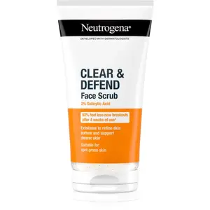 Neutrogena Clear & Defend peeling s kyselinou salicylovou 150 ml