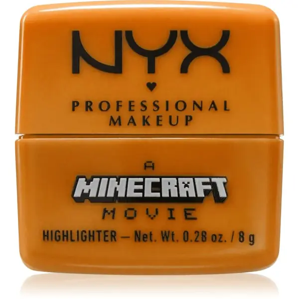 NYX Professional Makeup A Minecraft Movie rozjasňovač odtieň Going Gold 8 g