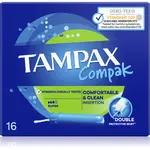 Tampax Compak Super tampóny s aplikátorom 16 ks