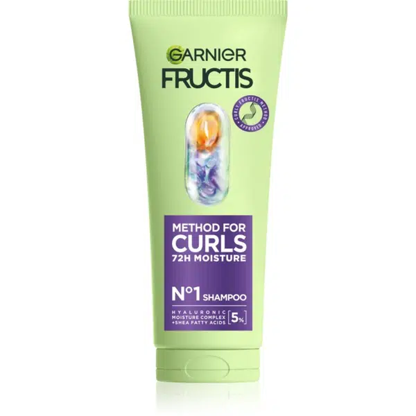 Garnier Fructis Curls Method hydratačný šampón pre vlnité a kučeravé vlasy 200 ml