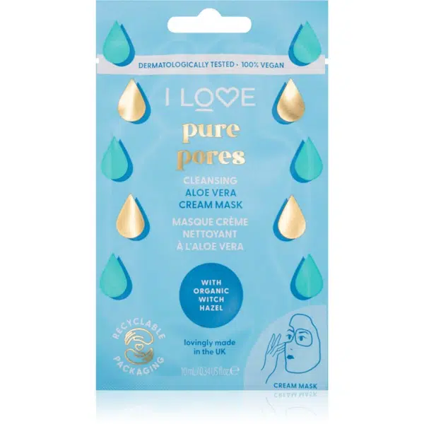 I Love Pure Pores hydratačná krémová maska 10 ml