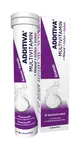 ADDITIVA MULTIVITAMÍN + Minerál + Kofeín s príchuťou ananás 20 šumivých tabliet