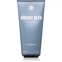 Yves Rocher Granit Bleu sprchový gél na telo a vlasy 200 ml