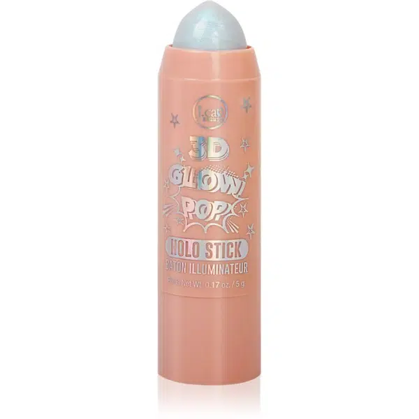 J.Cat Beauty 3D Glow Pop rozjasňujúca tyčinka odtieň 104 Hypnotize Ray 5 g