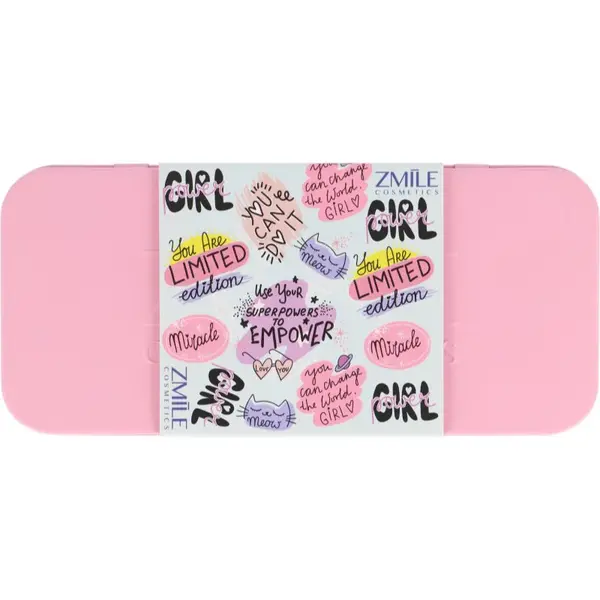 ZMILE COSMETICS Beauty Set Magical Metal Pencil Box make-up sada