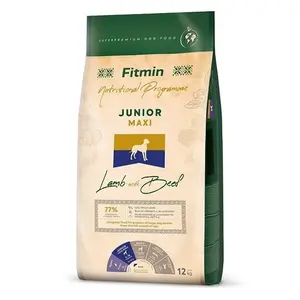 Fitmin Dog Maxi Junior Lamb With Beef 12 kg | Granule pre psov