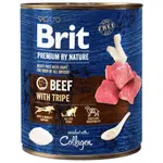 Brit konzerva Premium by Nature Beef & Tripes 800 g | Konzerva pre psov