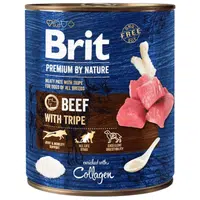 Brit konzerva Premium by Nature Beef & Tripes 800 g | Konzerva pre psov