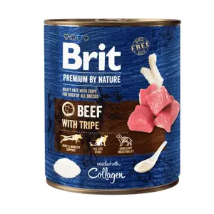 Brit konzerva Premium by Nature Beef & Tripes 800 g | Konzerva pre psov