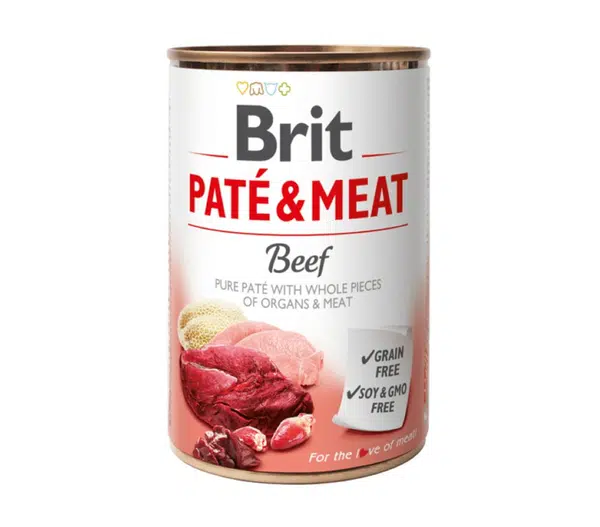 Brit konzerva Paté & Meat Beef 400 g | Konzerva pre psov