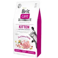 Brit Care Cat Grain-Free Kitten Healthy Growth & Development 7 kg | Granule pre mačky