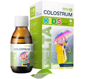 DELTA Colostrum sirup KIDS 100 % NATURAL 125 ml