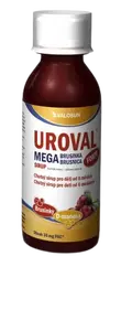 VALOSUN Walmark  UROVAL MEGA BRUSNICA FORTE sirup 200 ml