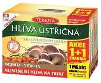 TEREZIA Hliva ustricovitá s rakytníkovým olejom akcia 1+1 2 x 60 kapsúl