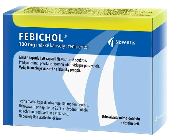 NOVENTIS Febichol 100 mg 50 kapsúl