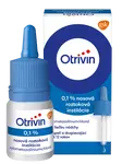OTRIVIN 0,1 % nosové kvapky, nádcha a upchatý nos 10 ml