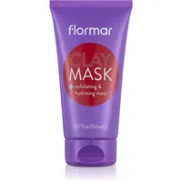 flormar Clay Mask exfoliačná čistiaca pleťová maska s ílom 150 ml