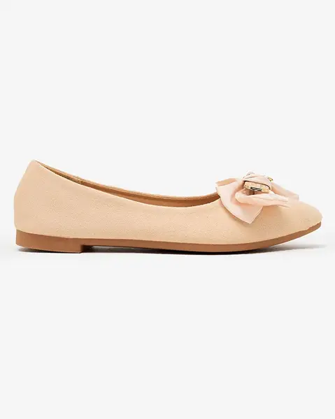 Resti Women's ballerinas pointed toe with bow Retripo