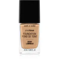Wet n Wild PhotoFocus ľahký hydratačný make-up pre rozjasnenie pleti odtieň Golden Beige 28 ml