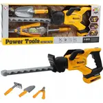 Nůžky na živý plot 57cm na baterie se zvukem a doplňky 3ks