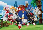 Puzzle Ježek Sonic 104 dílků