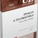 ÚZ 1538 Znalci a tlumočníci