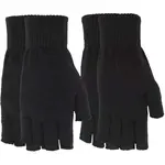 Unisex Gloves Urban Classics Half Finger Gloves 2-Pack
