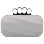 Dámska listová kabelka fialová - Michelle Moon Pawanna