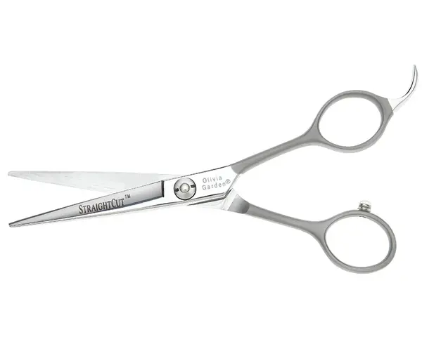 Kadernícke nožnice Olivia Garden StraightCut(TM) Shear 5,75"- strieborné (ST5.75) + darček zadarmo