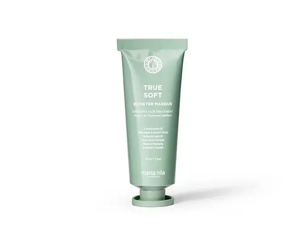 Hĺbkovo vyživujúca starostlivosť pre suché vlasy Maria Nila True Soft Booster - 50 ml + darček zadarmo